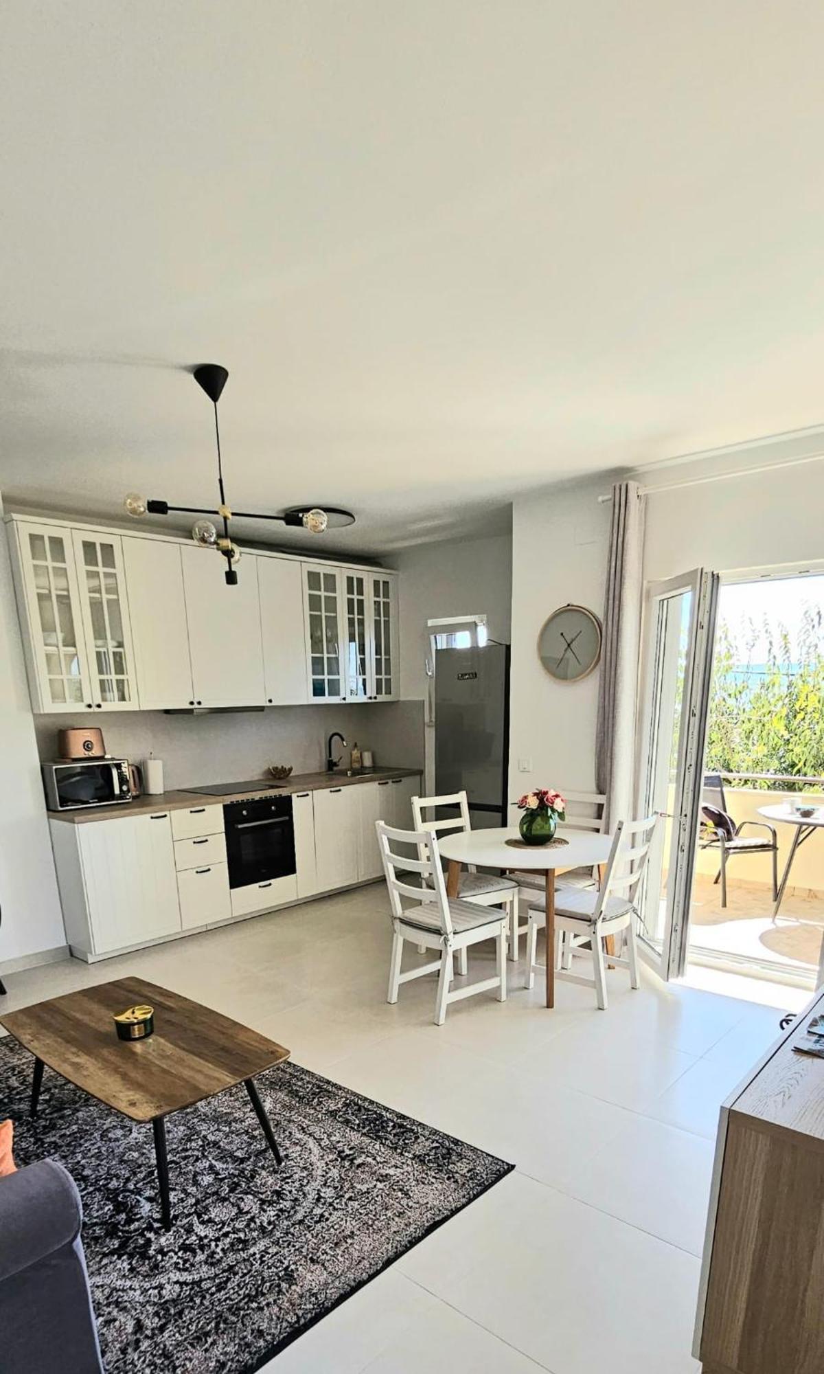 Apartment Big Blue Maslenica Bagian luar foto